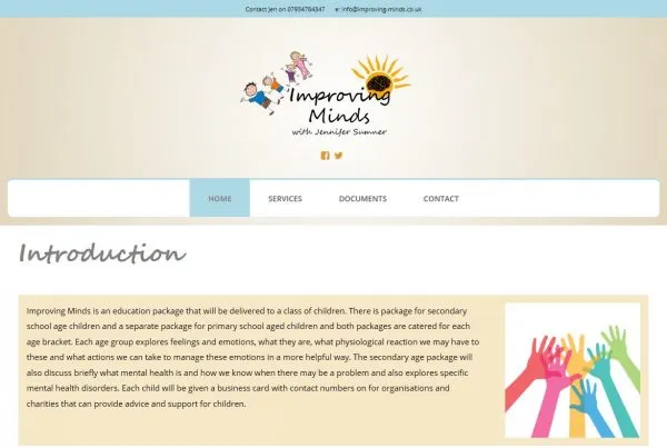 Website for Improving Minds