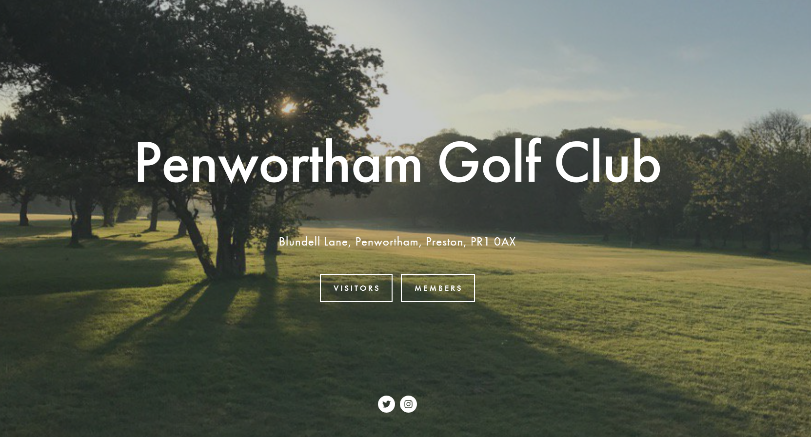 Penwortham golf course